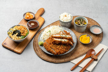 Pork cutlet, donkatsu, mini, udon, cheese cutlet, yumikatsu, tomahawk, katsu, curry, soba, set,...