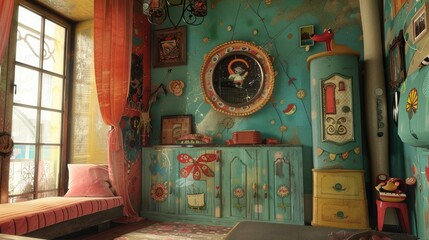Detail of the children room --ar 16:9 --v 6.0 - Image #4 @kashif320