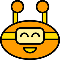 Funny Robot Icon