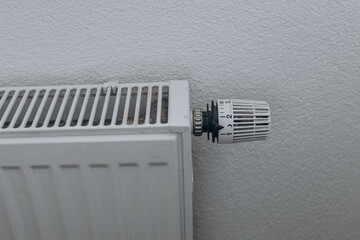 Radiator in the apartment. Saving heating