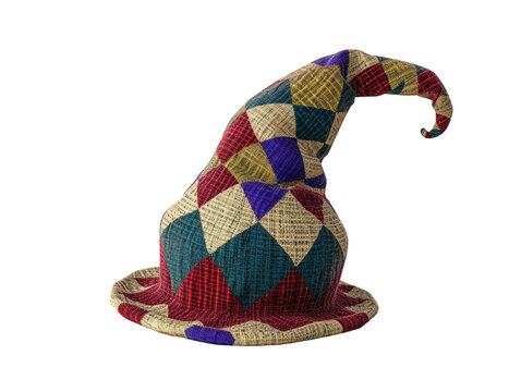 recommend clip art: a colorful jester hat