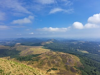 Chaine des volcans d' Auvergne