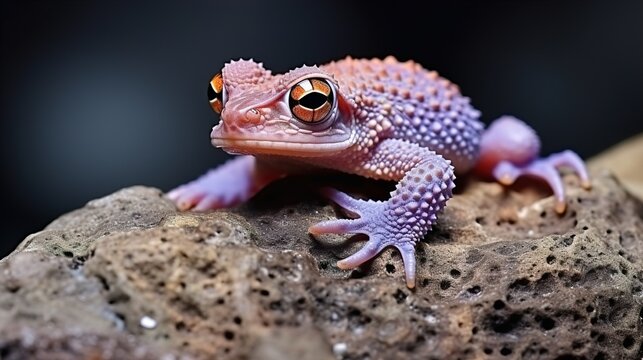 frog on a rock high definition(hd) photographic creative image
