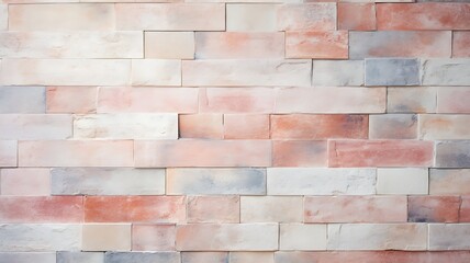 Structured Sophistication: Brown Brick Wall Texture Banner Vista