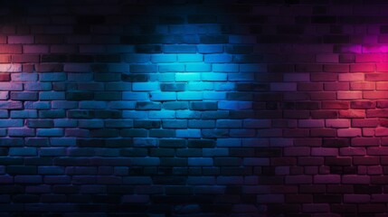 The Vibrant Colored Brick Wall