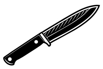 electric-knife-with-whit-background-vector-illustration 