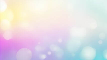 Obraz premium Pastel Purple Teal gold yellow white silver pale pink Abstract blur bokeh banner background