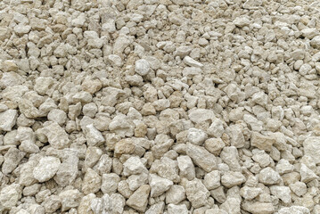 Gravel. Small stone background for construction.