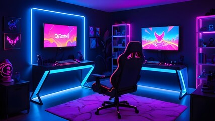 Gaming Room Elegance Where Style Meets Entertainment