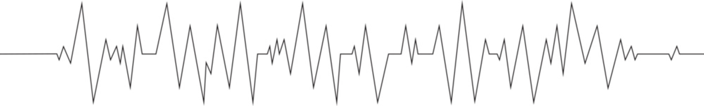 black and white background 
Sound audio wave.Sound wave for voice recording tattoo, music audio icon, eq, radio logo and waveform. Vector isolated on white background.Musical melody design.