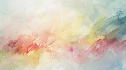 abstract water color painting in light pastel colors - obrazy, fototapety, plakaty