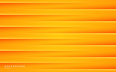 Line abstract orange layer vector background design