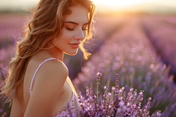 woman_lavender_sunset