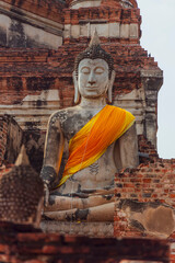 Buddha statue in Thailand, Ayutthaya