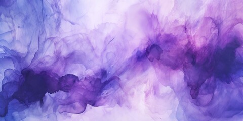 Fototapeta na wymiar Violet abstract watercolor stain background pattern