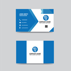 Modern creative business card and name card, simple clean template vector design,  simple minimal Business Card layout design.