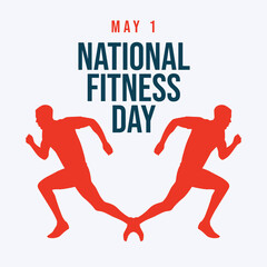 vector graphic of National Fitness Day ideal for National Fitness Day celebration.