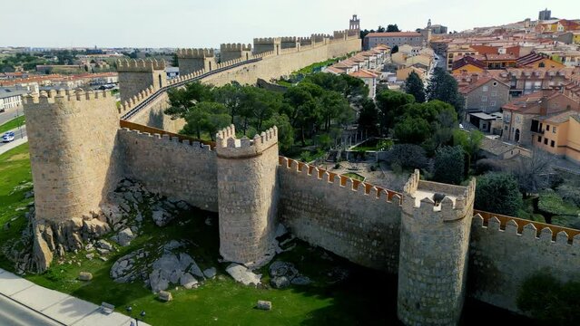 Ancient and beautiful city in Spain in Spain