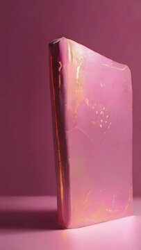 pink, notebook