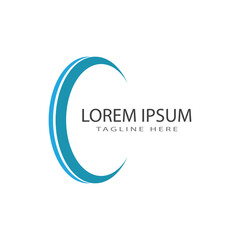 Circle logo vector template symbol element design © evandri237@gmail