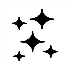 Glowing icon,  symbol vector. on a white background