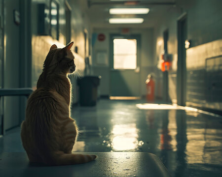 important work of a clinic within an animal shelter, illustrating the efforts to reduce pet overpopulation and promote responsible pet ownership