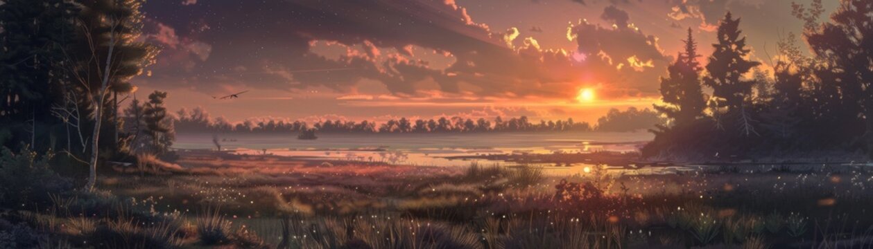 Evenings first star makes its debut