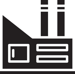 Factory Building Icon