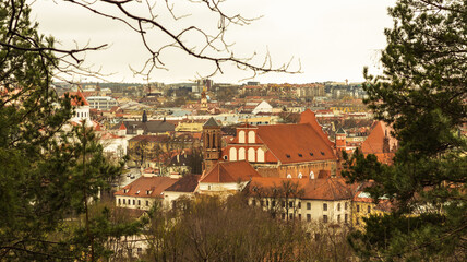 historical architecture of Vilnius..