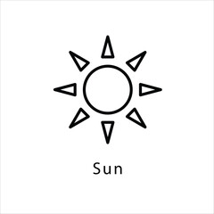 Sun icon