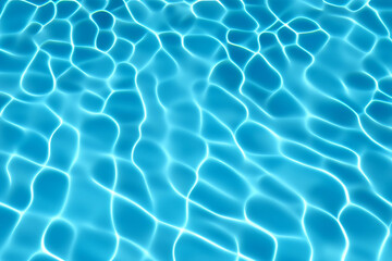 Obraz premium movement of water Sparkling light falling on the water