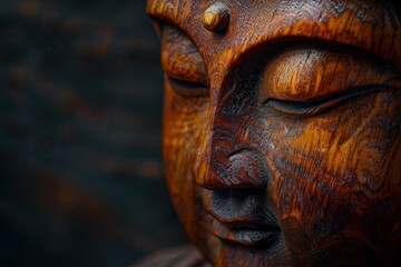 Close Up of a Statue of a Buddha