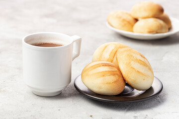 Delicious and nutritious almojabanas or pandebono, a food based on cassava flour and cheese