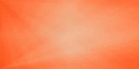 Fotobehang Pomarańczowe tło gradientowe. Ilustracja do projektu, oryginalny wzór , miejsce na tekst © anettastar