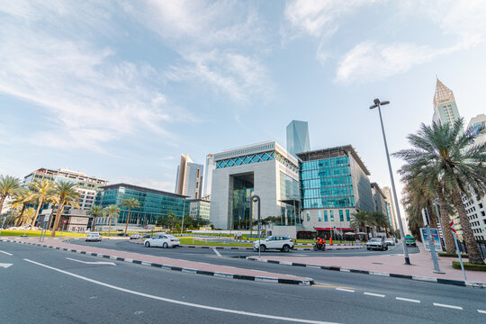 Dubai International Financial Centre (DIFC) - Gate Building in Dubai - Dubai, United Arab Emirates - March 28, 2024