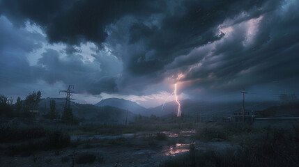 Thunder and Lightning Aspect 16:9 