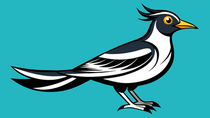 Elegance of Bird Silhouette Art Nature's Beauty Captured in Shadows