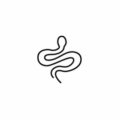 Snake Reptile Venom Animal icon - obrazy, fototapety, plakaty