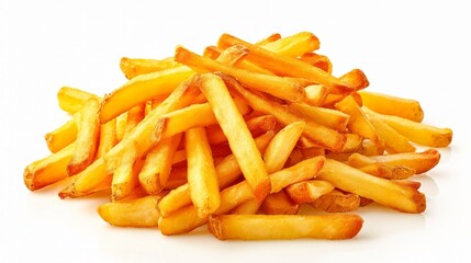 Tasty french fries and ketchup, delicious food. - obrazy, fototapety, plakaty