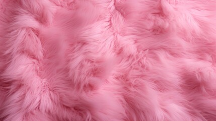 A pink fur texture with a fuzzy appearance