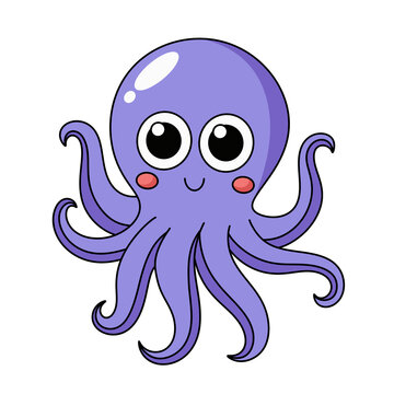 recommend clip art: Cartoon Octopus Icon.