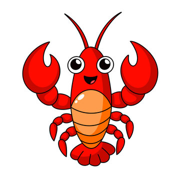 recommend clip art: Cartoon Lobster Icon.