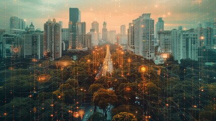 AI analyzes citizen feedback to inform urban planning decisions.