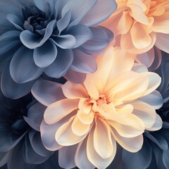 Charcoal Marigold Sapphire barely noticeable light soft gradient pastel background minimalistic pattern 
