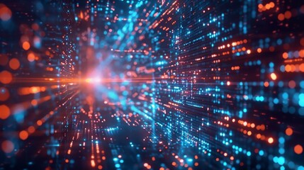 Obraz premium AI manages and distributes renewable energy sources efficiently.