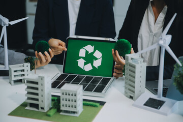 Carbon offset price report CO2 emission. Future growth Net zero waste in ESG ethical SME office...