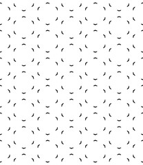 Black and white seamless abstract pattern. Background and backdrop. Grayscale ornamental design.