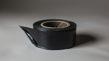 Roll of black duct tape.