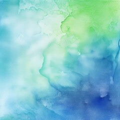 Indigo Coral Lime abstract watercolor paint background barely noticeable with liquid fluid texture for background, banner with copy space and blank text area 