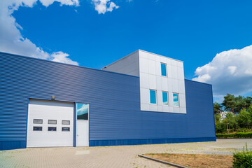 modern warehouse exterior - 774284940
